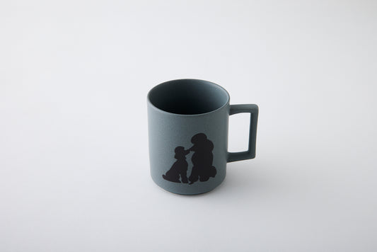 Color Changing Mug [Parent and Child Poodle]