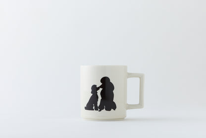 Color Changing Mug [Parent and Child Poodle]