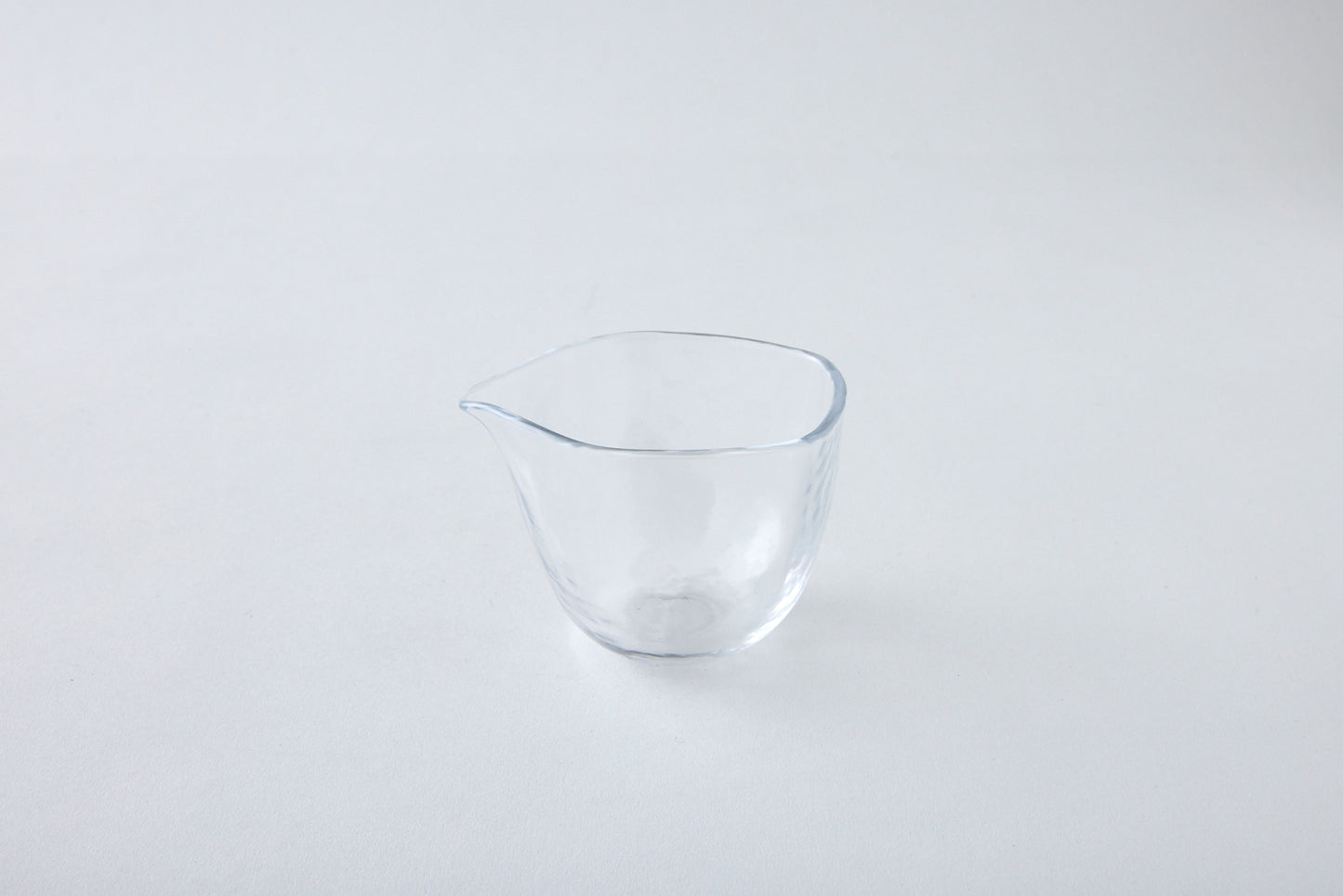 Edo Glass Japanese Small Sake Pitcher