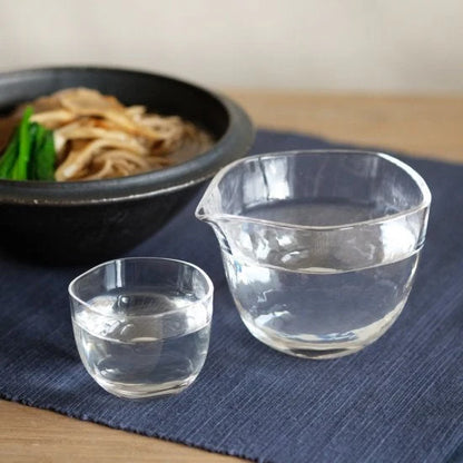 Edo Glass Japanese Sake Glass