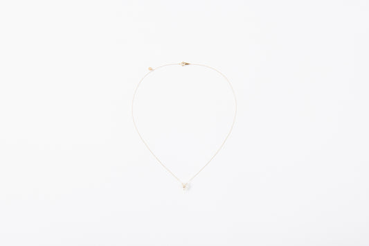 [ Fleur - Jasmine - ] Fleur blance Diamant Necklace S