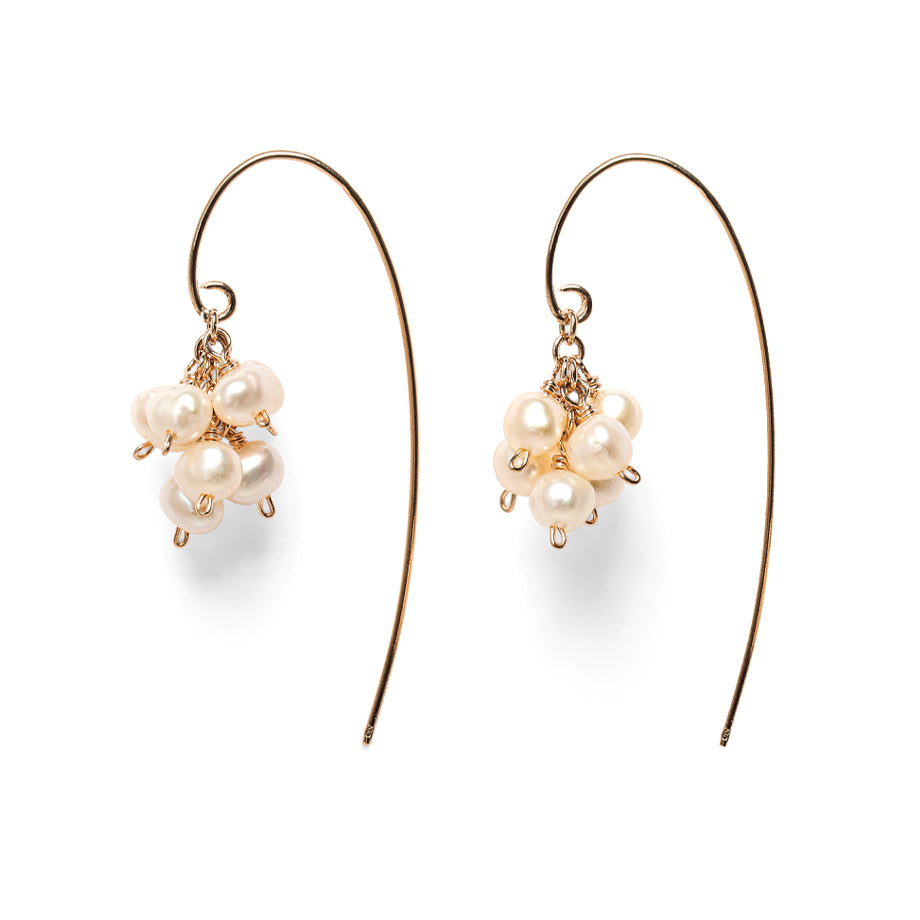 [ noble ] Pearl Pierced Earrings