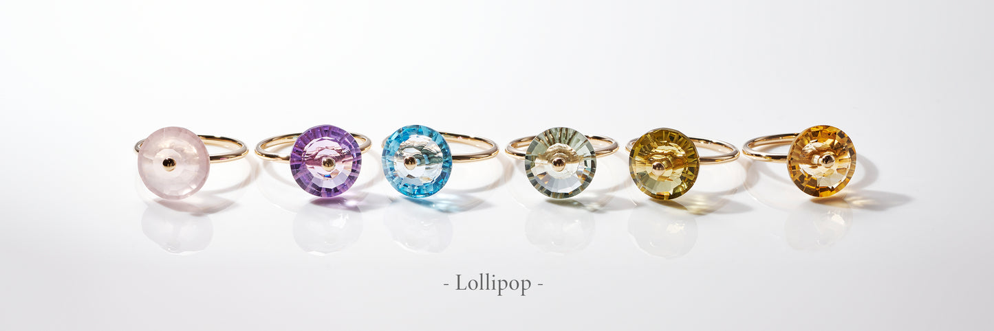 [ Lollipops ] Strawberry Lollipop Ring