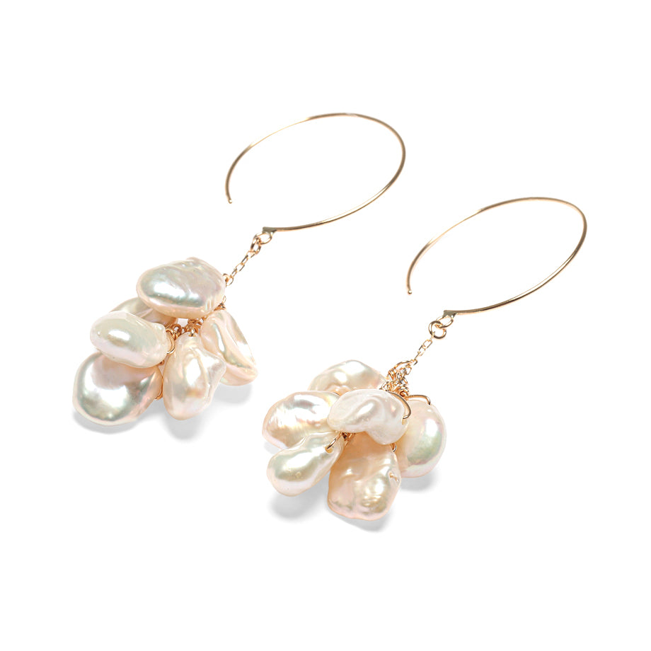 [ noble ] Pearl Pierced Earrings