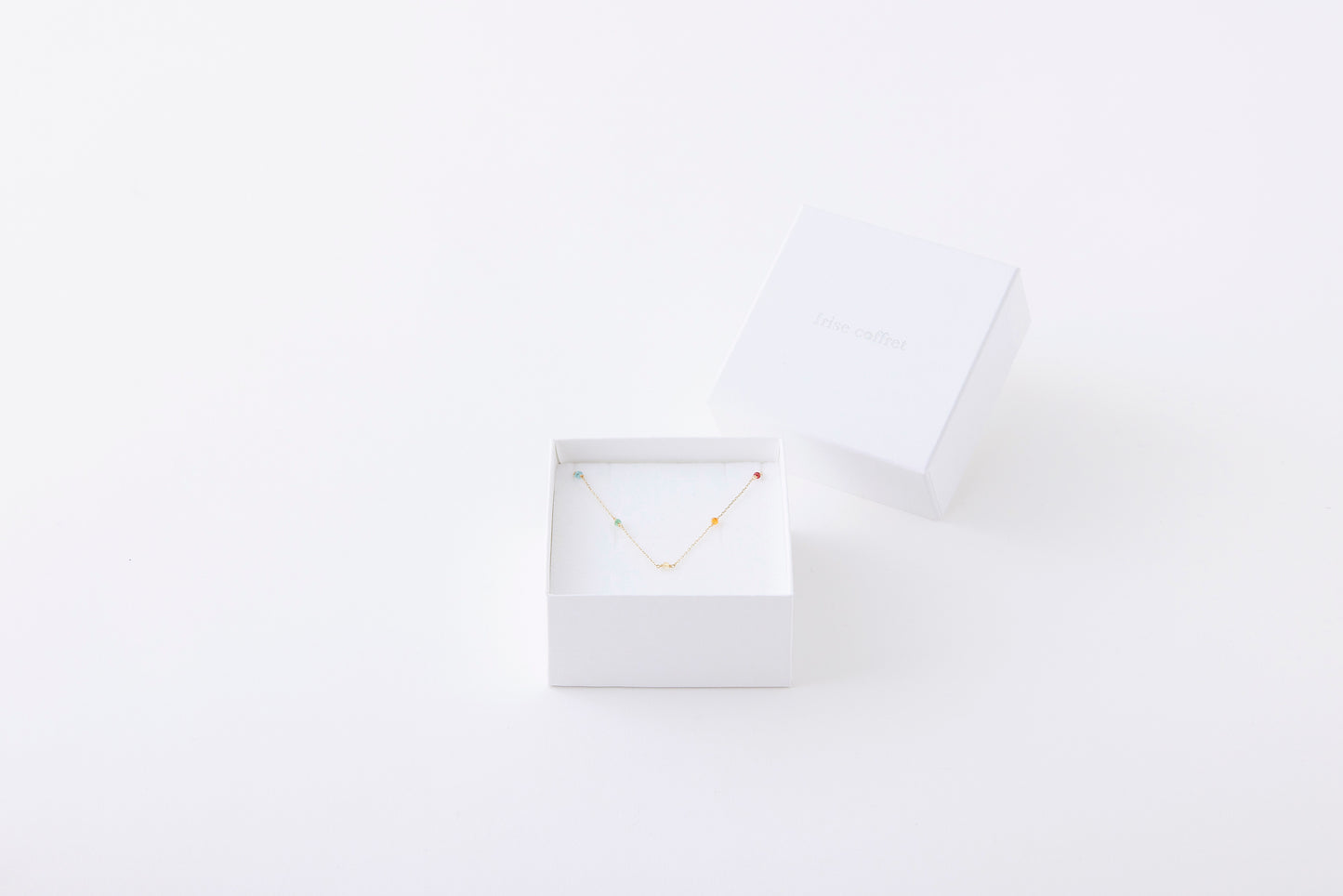 [ BASIC ] Multicolor Station Necklace