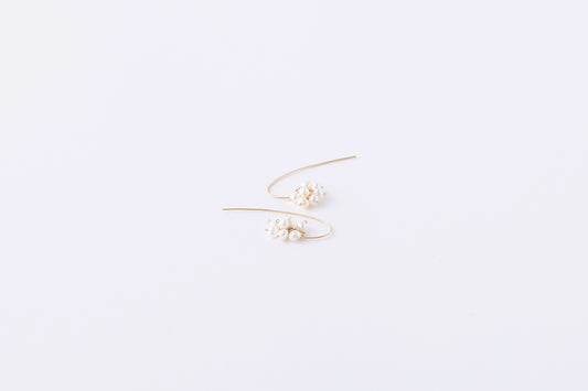 [ noble ] Pearl Pierced Earrings