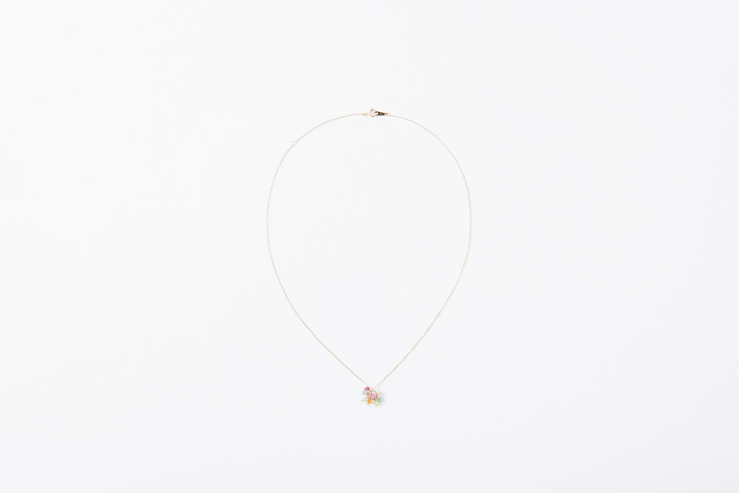 [ BASIC ] Multicolor Stone Necklace