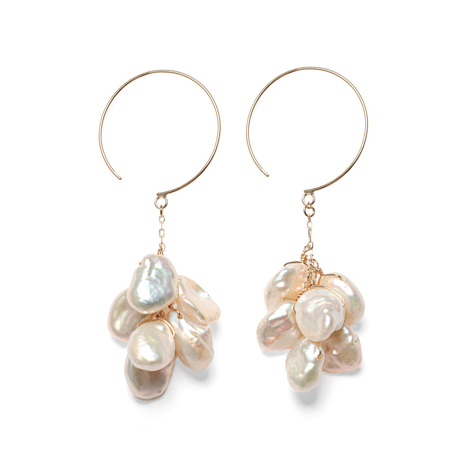 [ noble ] Pearl Pierced Earrings